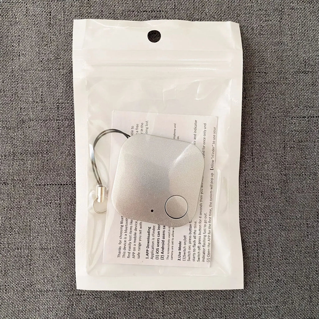 Mini Bluetooth Pet Tracker with Built-In Speaker - AirTag-Style Finder