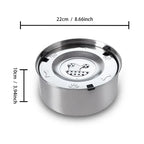 No-Spill Stainless Steel Dog Bowl