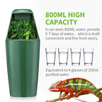 Automatic Reptile Water Fountain — Filtered Drinking Dispenser for Amphibians & Reptiles