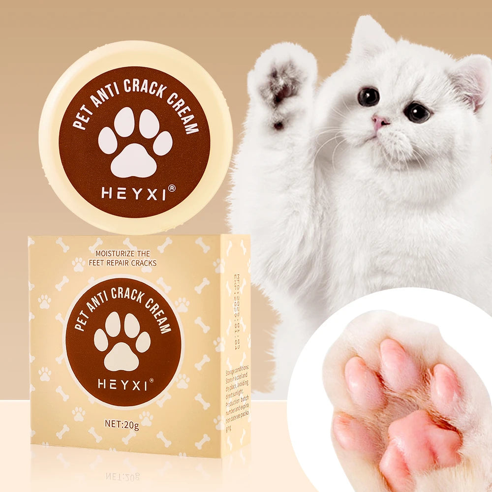 Pet Paw & Nose Moisturizing Cream — Anti-Crack Care for Cats & Dogs