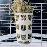 Rabbit Hay Feeder — Wall-Mounted Cage Feeder for Small Pets