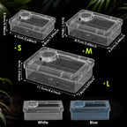 Anti-Escape Feeding & Water Bowl — Keeps Mealworms & Roaches In for Lizards & Geckos