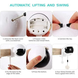 Electronic Yo-Yo Lifting Ball Cat Toy