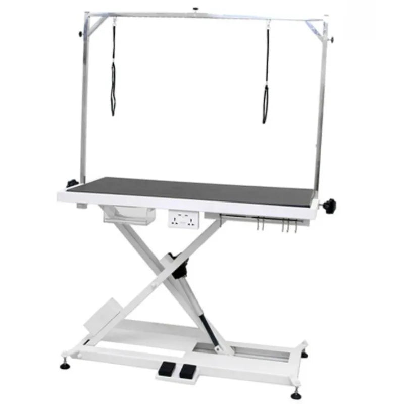 Electric Veterinary Grooming Table with X-Style Lift