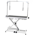 Electric Veterinary Grooming Table with X-Style Lift