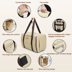 Breathable Mesh Dog Purse Carrier (Polyester Tote, Adjustable Strap, Portable)