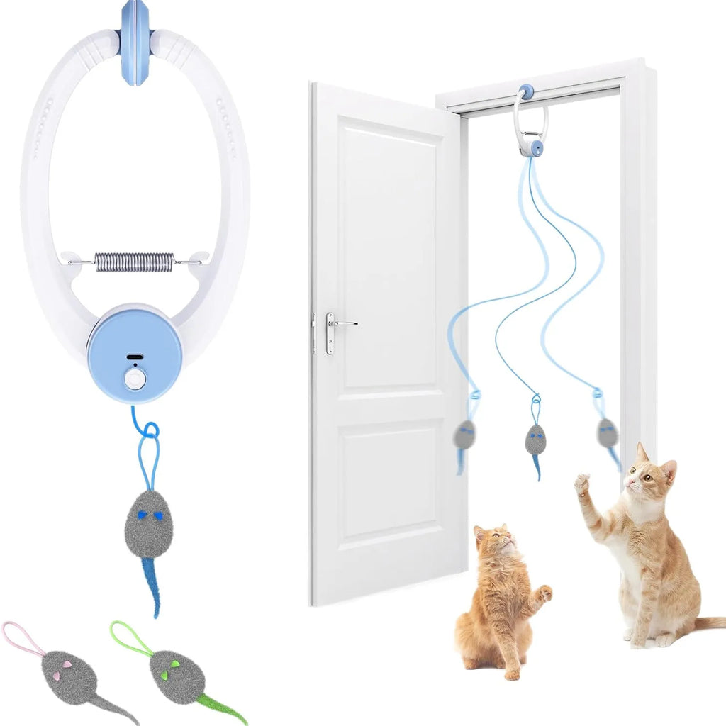 USB Rechargeable Hanging Door Cat Toy