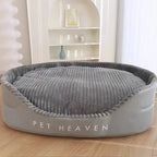 Ultra-Soft Plush Dog Bed, Bite-Resistant & Dirt-Proof