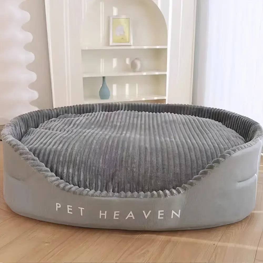 Ultra-Soft Plush Dog Bed, Bite-Resistant & Dirt-Proof