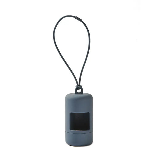 Candy Color Dog Poop Bag Holder (Plastic, Hanging Rope, Portable, Bright)