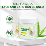 2-in-1 Ear & Eye Wipes — Gentle Botanical Formula, 200-Count