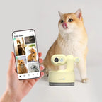 AI Pet Vlogging Camera with Activity Monitor, CCTV & Smart App for Cats & Dogs