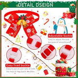 Fashion Christmas Dog Bowtie 50-Pack (Grooming Accessory)