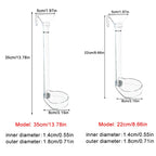 Acrylic Fish Feeder Tube (Transparent, Large-Capacity, Shrimp & Fish)