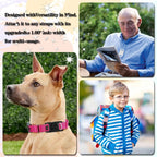Waterproof AirTag Collar Holder 2-Pack - Hidden Loop Design for Dogs