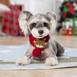 Pet Christmas Knitted Scarf (Snowman, Elk & Santa Designs)