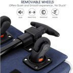 Airline-Approved Large Rolling Pet Trolley Carrier with Wheels for Large Dogs — Hiking & Travel Wheeled Cart