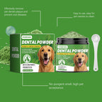 Dog & Cat Teeth Cleaning Powder — Removes Tartar, Stains & Bad Breath