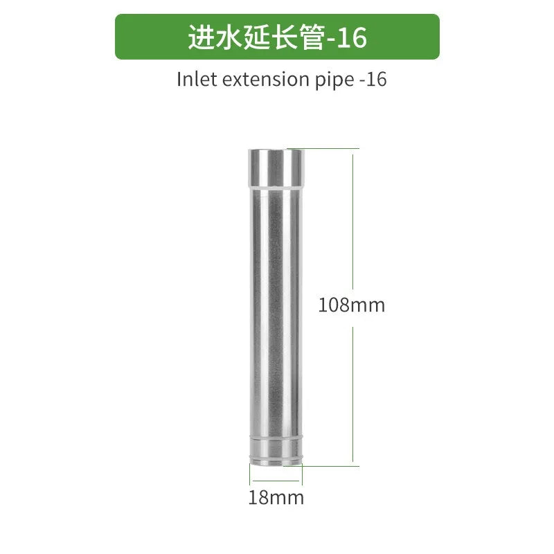 Stainless Steel Aquarium Filter Inlet & Outlet Tubes (Shrimp Safe)