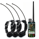 Multi-Dog GPS Tracker & Remote Training Device with Handheld Unit for Working Dogs