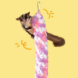 Braided Cotton Rope Toy — 60cm Chew & Climb Perch for Birds & Small Pets