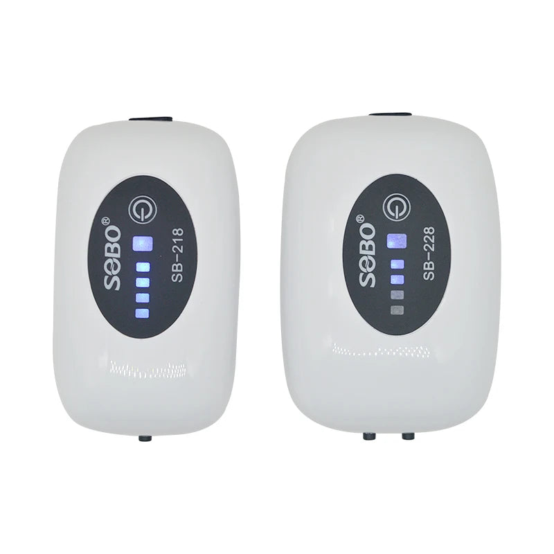 SOBO USB Rechargeable Aquarium Air Pump 600–4800mAh