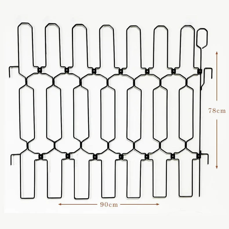 Retractable Metal Pet Safety Gate