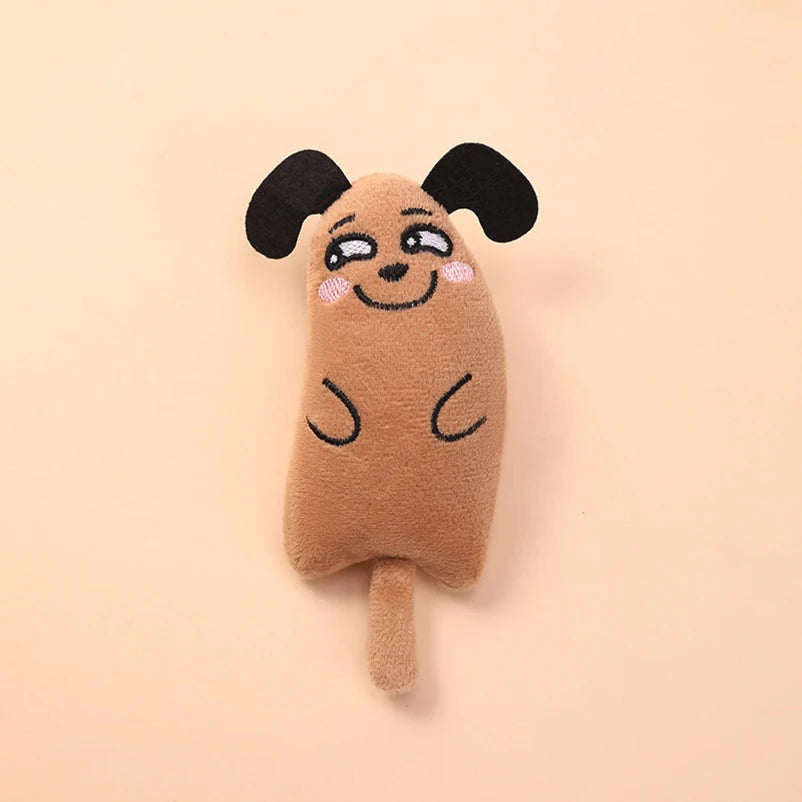Cartoon Plush Teething Toy for Pets