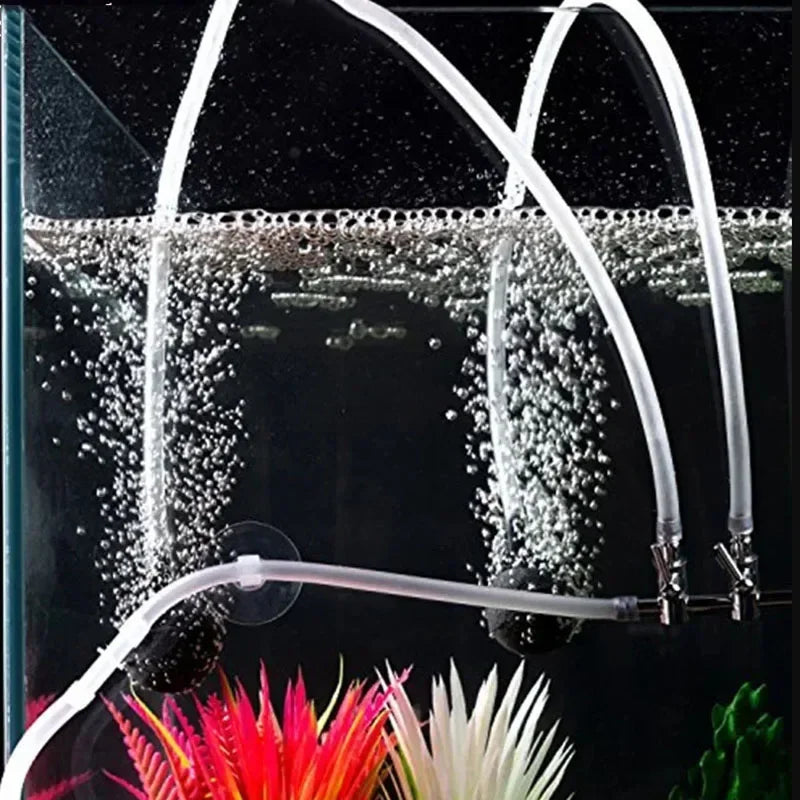 Aquarium Air Pump Oxygen Hose Tubing (4×6mm, 1–10m, Flexible Airline)