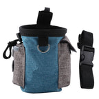 Linen Dog Training Treat Pouch (Waist-Hung, Water-Resistant, Multi-Use)