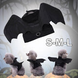 Black Bat Wings Harness Costume for Pets (Party Cosplay)