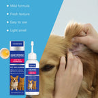 YEGBONG Gentle Pet Ear Cleaner — Wax & Odor Removal Solution, 120ml