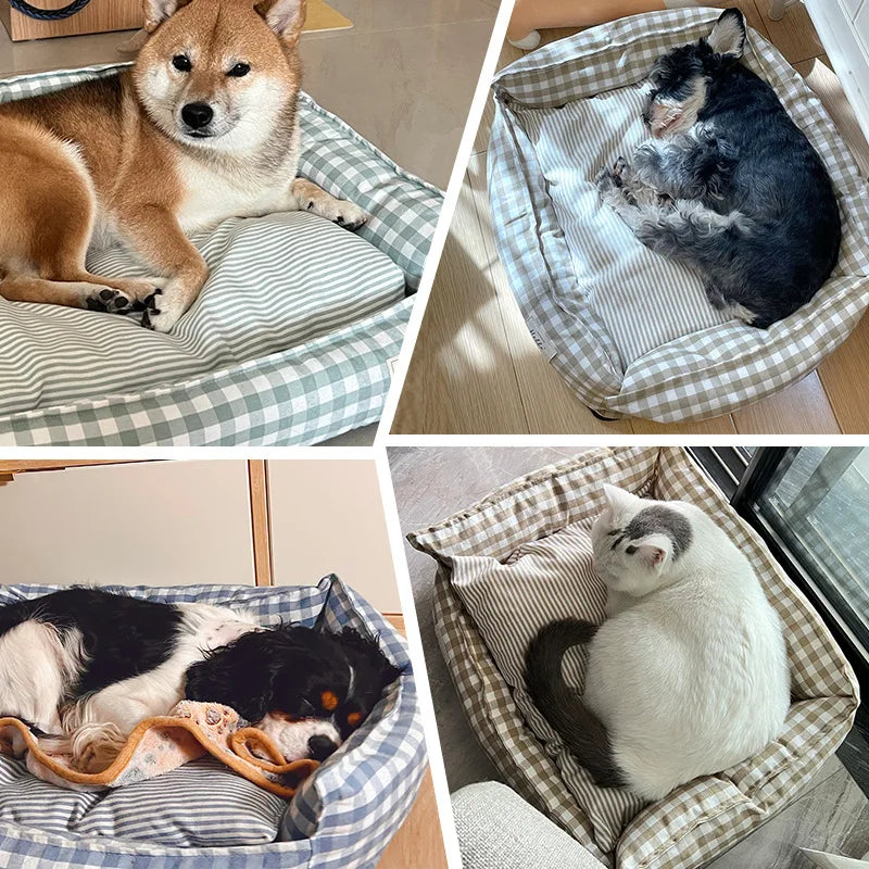 Sofa-Style Pet Kennel Bed