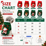 Christmas Flannel Hoodie for Dogs & Cats (Winter Clothes)
