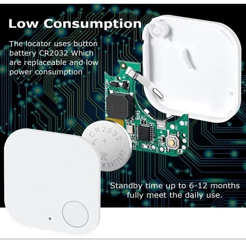 Mini Bluetooth Pet Tracker with Built-In Speaker - iOS & Android