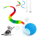 2-in-1 Automatic Interactive Cat Ball Toy