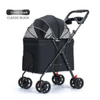 Lightweight Foldable All-Purpose Outdoor Dog Cart for Medium & Large Breeds