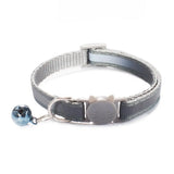 Reflective Cat Collar with Bell — Adjustable Kitten Safety Necklace