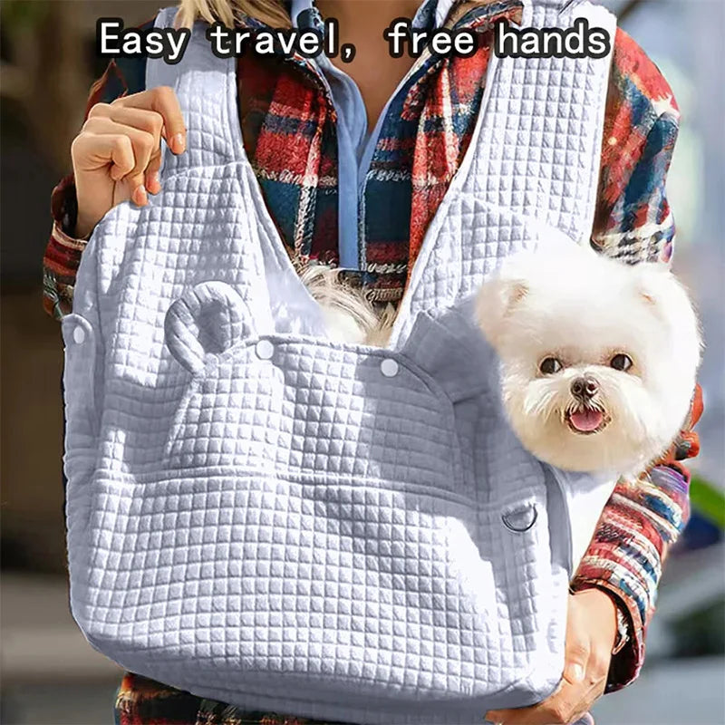 Portable Pet Chest Backpack (Outdoor, Travel, Cats & Dogs)