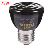 Ceramic Infrared Heat Lamp for Reptiles — No-Light Heating Bulb, E27, 25W–100W