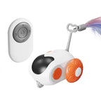 Remote-Control Turbo Tail Cat Toy — Rechargeable Rolling Chase Toy