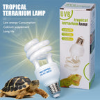 UVB Reptile Heat Bulb — E27 Fitting, 5.0/10.0 UVB, 13W/26W