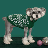 Christmas Day Sweater & Scarf Set for Dogs (Warm Winter Coat)