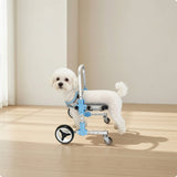 Front Leg Dog Wheelchair Padded Pet Front Leg Wheelchair Mobility Cart Comfortable Long-Lasting for Disabled Dogs