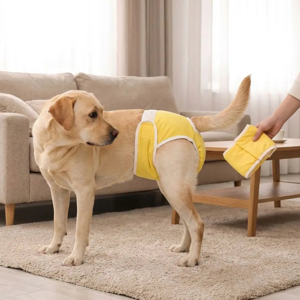 Reusable Dog Physiological Pants (Leak-Proof, Breathable, Adjustable)