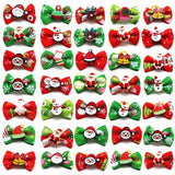 Christmas Pet Bow Tie Bandana 50-Pack (Dog & Cat Accessory)