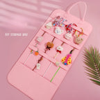 Pet Toy Storage Bag Organizer — Multi-Compartment Holder for Toys & Combs