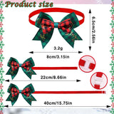Exquisite Christmas Bowtie 30-Pack for Small Dogs & Cats