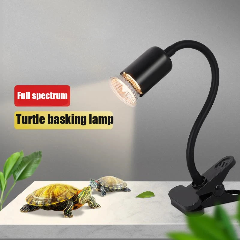UVA+UVB Full Spectrum Basking Bulb — Calcium Support for Turtles & Tortoises, 220V