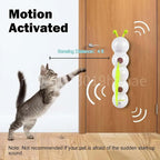 Automatic Swinging Caterpillar Teaser Pro — Motion-Activated with Replaceable Prey Tail